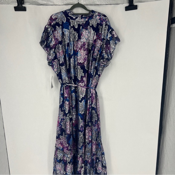 NWT Ciebon Elegant Dress in Blue and Purple - Picture 11 of 15